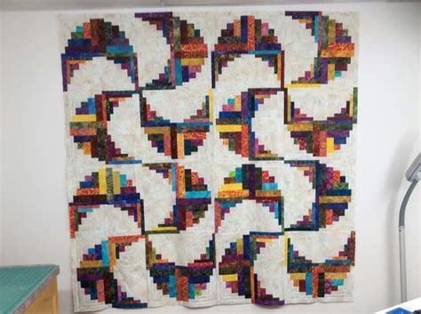 4.9 out of 5 based on the opinion of 116 people. Rainbow Swirls | Log cabin quilt pattern, Quilts, Long arm ...