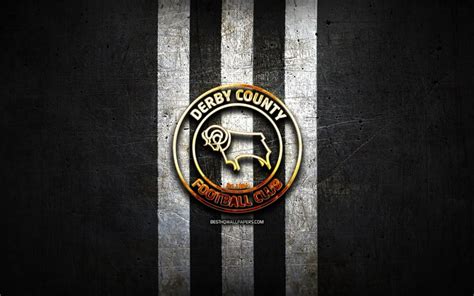 Detailed info on squad, results, tables, goals scored, goals conceded, clean sheets, btts, over 2.5, and more. Download wallpapers Derby County FC, golden logo, EFL ...