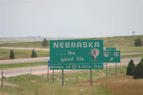 50nebaska Welcome To Nebraska Sign On Interstate 80 Ente Flickr