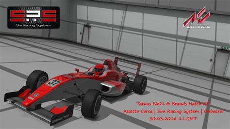 Tatuus Fa Brands Hatch Gp Onboard Assetto Corsa Sim Racing