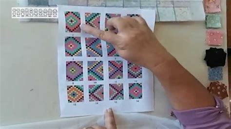 Easy Piecing Grid Read And Use With Patterns Small Quilt Projects