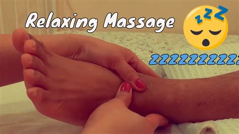 How To Give A Relaxing Foot Massage Basic Foot Massage Massage Tutorial Youtube