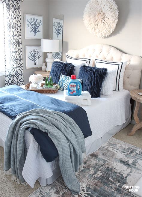 Check out these tips for making your guest room feel like a hotel room. 11 Cozy Guest Bedroom Ideas For The Hostess! - Setting for ...