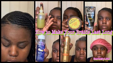 How To How To Maintain Braids And Reduce Frizz YouTube