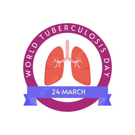 Tuberculosis Clipart Vector World Tuberculosis Day Design With Circle