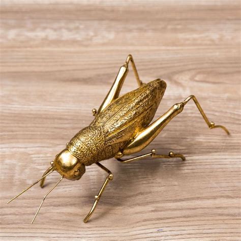 Handcrafted Insect Figurine Cricket Insects Insect Jewelry
