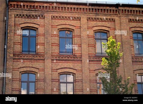 Old Brick Industrial Building In Berlin Germany Stock Photo Alamy