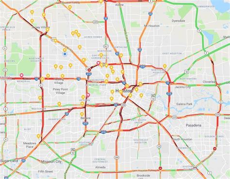 Not Even Rush Hour Yet And Theres A Lotta Red On The Ol Traffic Map