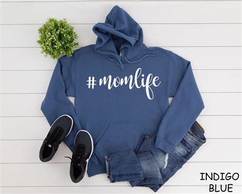 Customized Mom Life Unisex Hoodie Sweatshirt T For Mothers Etsy