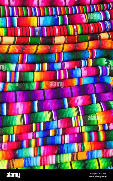 Guatemalan Textiles Stock Photo Alamy
