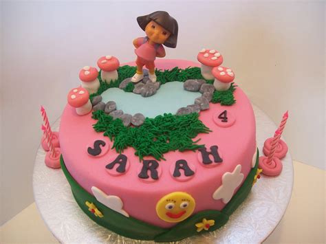 Pink Dora Cake 8 Inch 195 Temptation Cakes Temptation Cakes