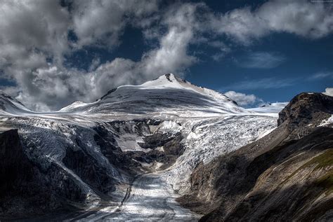 Montaña 4k Nubes Alpes Nieve Viajes Turismo Fondo De Pantalla Hd