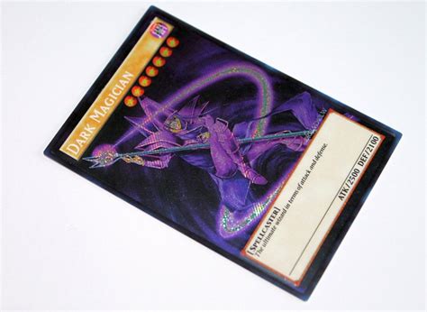 Dark Magician V3 Yugioh Orica Secret Rare Custom Altered Art Etsy