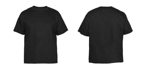 Black Tshirt Front Back Images Browse 57276 Stock Photos Vectors