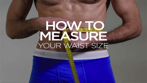 how to measure your waist size with jared north youtube