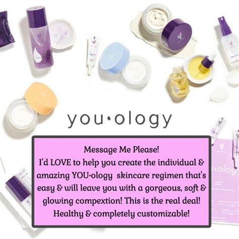 Younique You•ology Revolutionary Customizable Skincare Message Me Id
