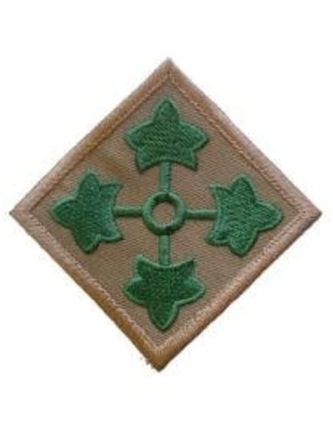 Patch Army 4th Infantry Division Military Outlet