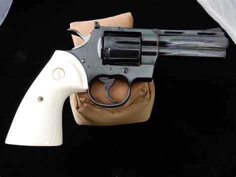 Colt Python With Factory Ivory Grips For Sale