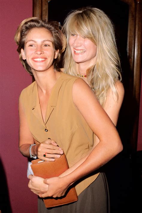Julia Roberts And Laura Dern In 1990 This Innocent Wild In Love