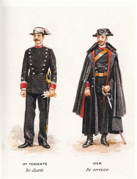 la guardia civil en castellón 1844 2019 uniformes 1899