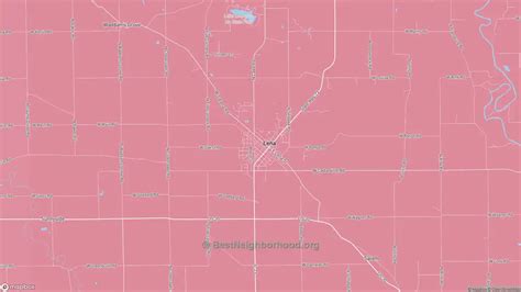 Lena Il Political Map Democrat And Republican Areas In Lena