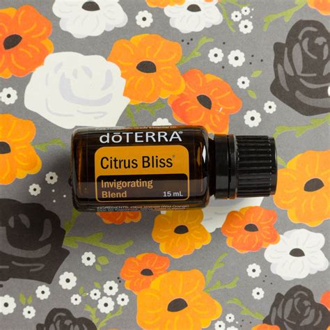 Citrus Bliss Oil Uses And Benefits Dōterra Essential Oils
