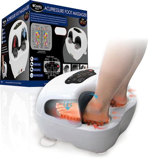 Ucomfy Acupressure Foot Massager Machine Electric Foot Massager For Plantar Fasciitis At Home