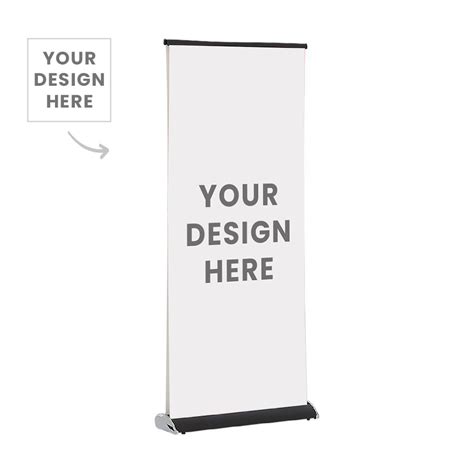 Double Sided Pull Up Banners 850x2000mm Custom Design And Same Daynext Day