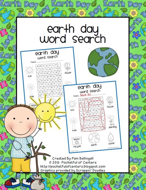 Earth Day Word Search Free Spring Word Search Earth Day Homeschool