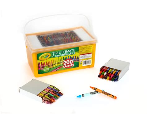 Crayola Ultimate Crayon Bucket 200 Crayons Duplicates Of Favorite