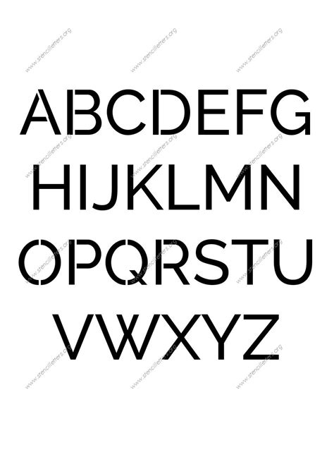 Stencil Letters Free Printable Stencil Letters Fonts Numbers