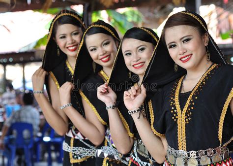 kadazan dusun people of borneo with traditional costume editorial photography image 51153227