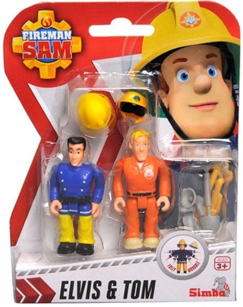 Brandweerman sam woont in piekepolder, een gezellig plekje aan zee. bol.com | Brandweerman Sam Speelfiguren - Elvis en Tom, Simba-Dickie | Speelgoed