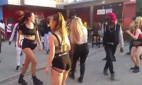 New Car Park Dance Shelly Belly Antics At Wappingz Thursdays Party [video] Yardhype