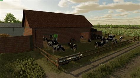 Cow Barn 30x18 V1 0 FS22 Farming Simulator 22 Mod FS22 Mod