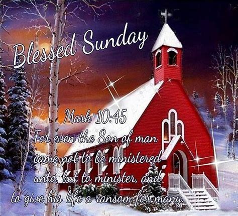 Blessed Winter Sunday With Bible Quote Pictures Photos And Images For