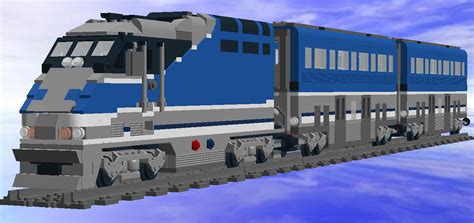 Lego Ideas Amtrak Surfliner Train Set