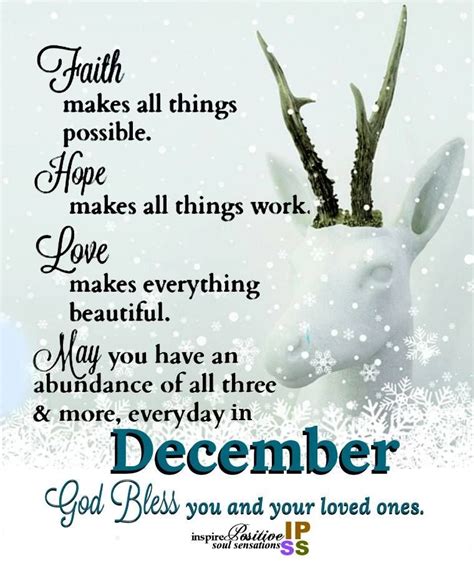 Blessings For December Pictures Photos And Images For Facebook Tumblr Pinterest And Twitter