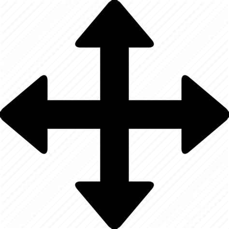 Arrow Direction Down Left Move Right Up Icon