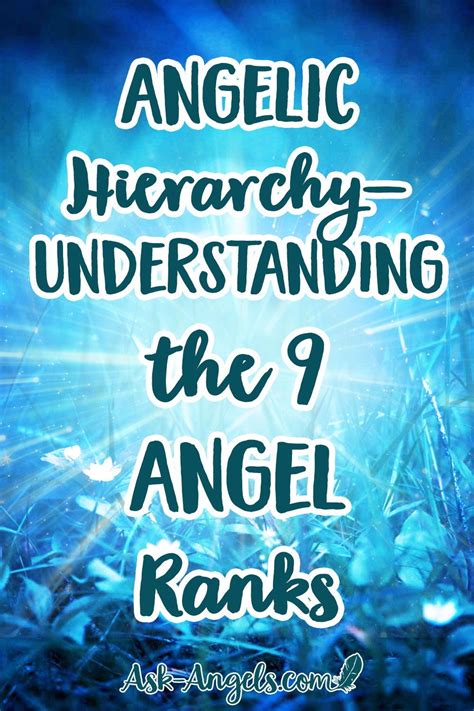 Angelic Hierarchy Understanding The 9 Angel Ranks Ask