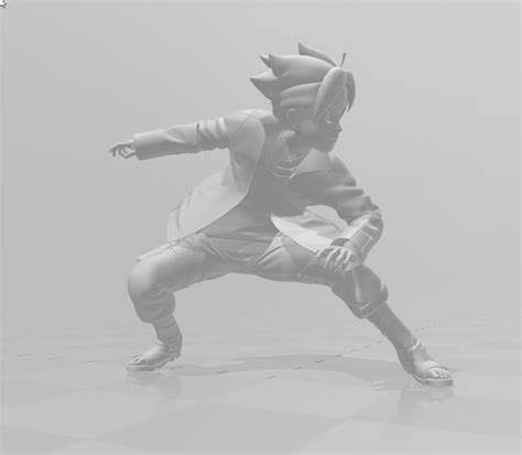 Stl File Boruto 3d Model・model To Download And 3d Print・cults