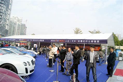 Shenzhen China Second Hand Cars Sales Editorial Image Image Of
