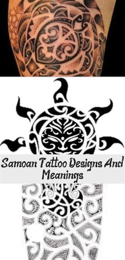 Samoan Tattoo Designs And Meanings Tattoos And Body Art Tattoo