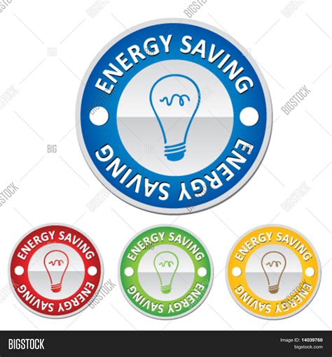 Energy Saving Sign Vector And Photo Free Trial Bigstock
