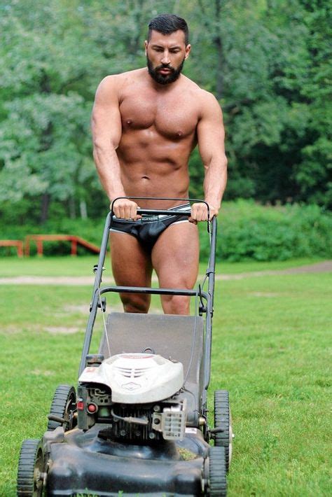 46 Best Men Mowing Lawn Lawnmowers Lawn Mower Images Seksowni