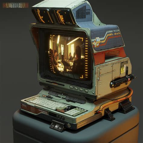 Artstation Ucrt Heavy Duty Computer Sady Fofana In 2021 Sci Fi
