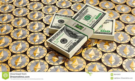 In #ethereum • 4 years ago (edited). Ethereum - Virtual Money stock image. Image of ethereum ...