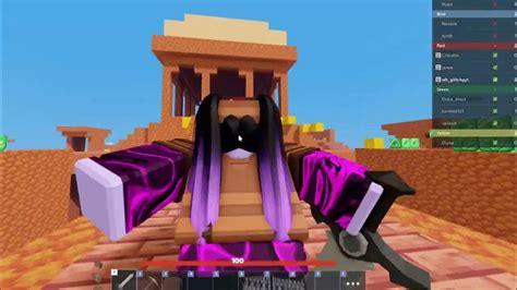 Op Evelyn Kit Dominates In Roblox Bedwars Youtube