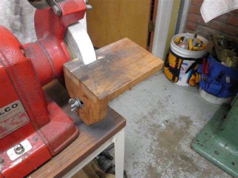Here's the guys youtube channel. Woodwork Bench Grinder Sharpening Jig PDF Plans