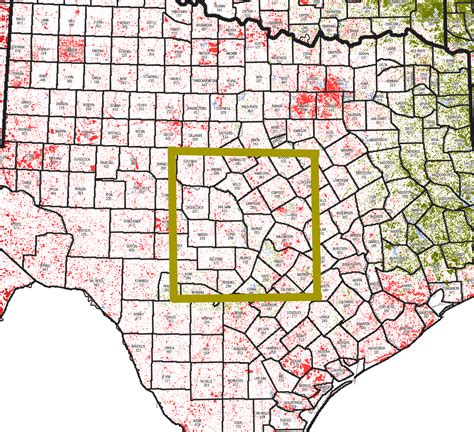 County Map Of Central Texas United States Map